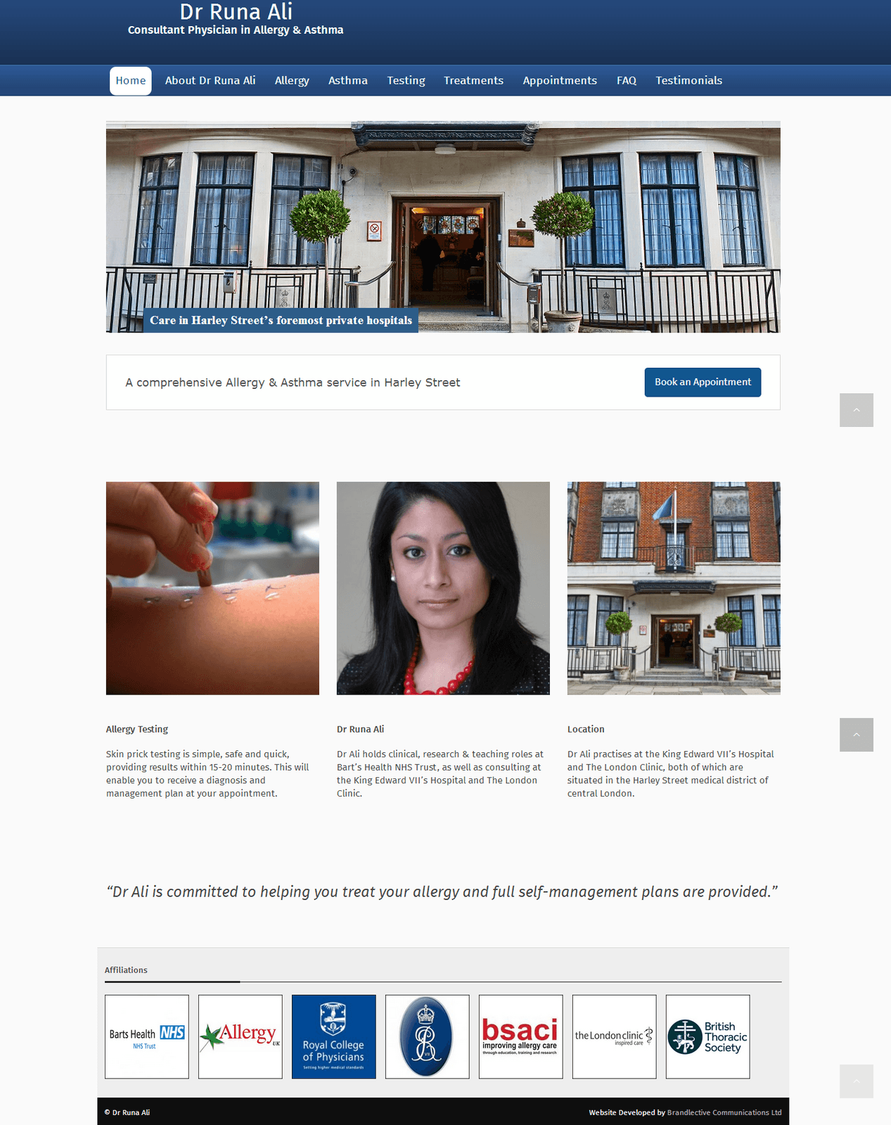 Brandlective Communications - Featured Work - Dr Runa Ali