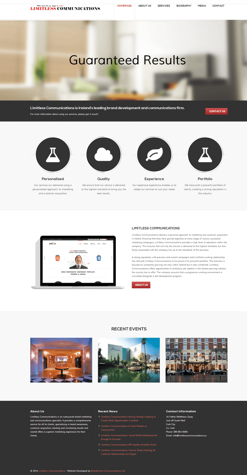 Brandlective Communications - Featured Work - Limitless Communications